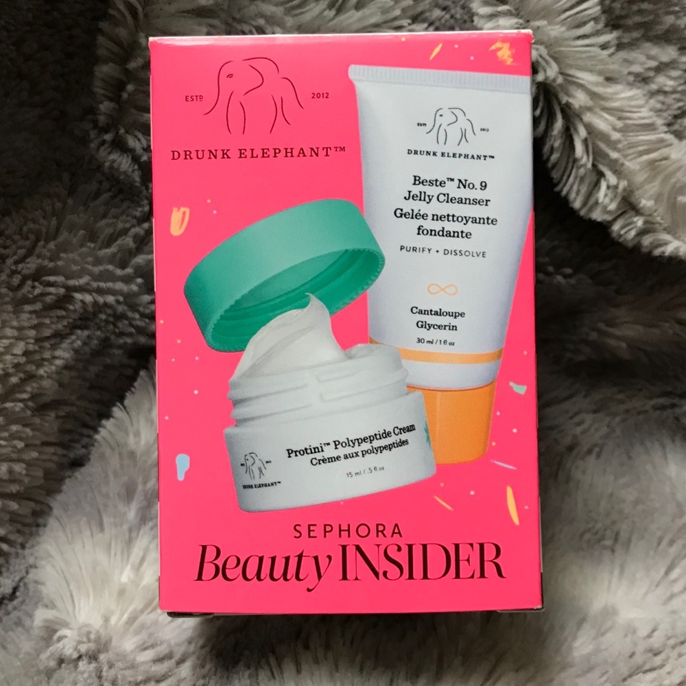 Drunk Elephant Polypeptide Cream & Jelly Cleanser